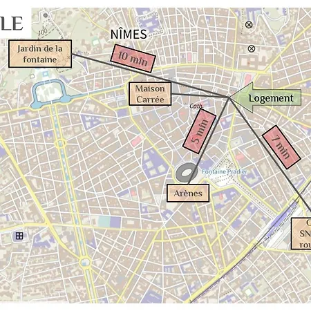 Апартаменты Lumineux Duplex Dans L'ecusson Nimois - Atypique Wifi Hyper Centre